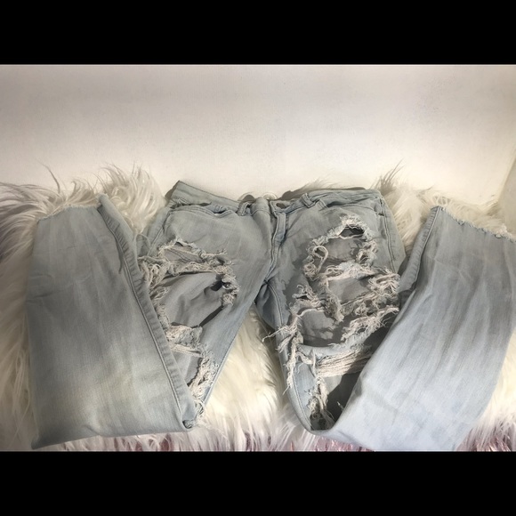 Forever 21 distressed jeans size 28 - Picture 6 of 8